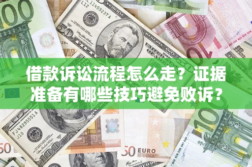 北京借款诉讼流程怎么走？证据准备有哪些技巧避免败诉？