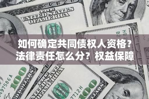 北京如何确定共同债权人资格？法律责任怎么分？权益保障技巧揭秘！