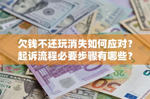 北京欠钱不还玩消失如何应对？起诉流程必要步骤有哪些？